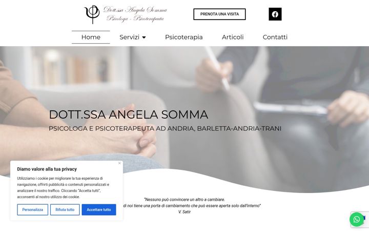 Screenshot of angelasomma.it