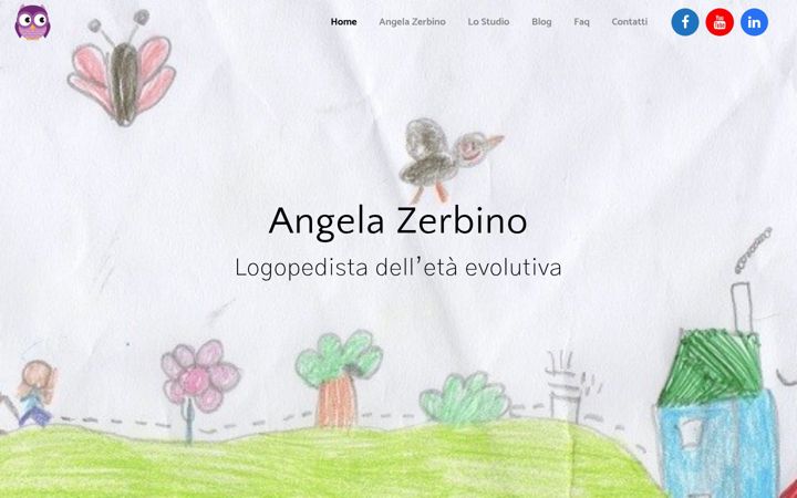 Snímek obrazovky angelazerbino.eu