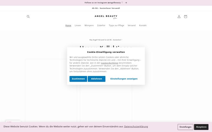 Screenshot of angelbeauty.ch