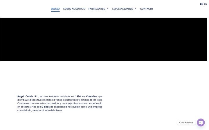Screenshot of angelconde.com