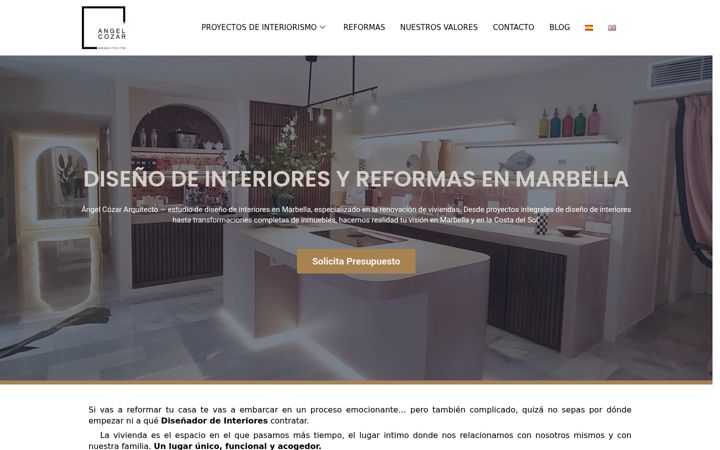 Screenshot of angelcozar-arquitecto.com