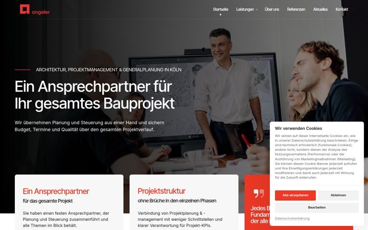 Skärmbild av angeler-apm.de