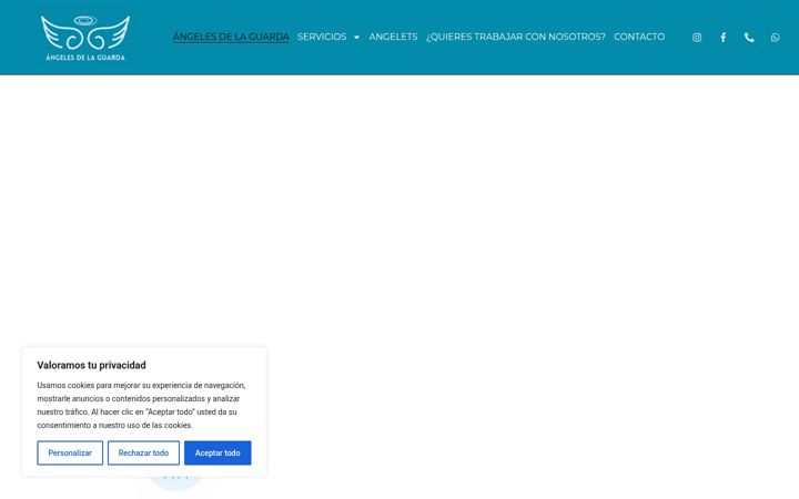 Screenshot of angelesdelaguarda.es
