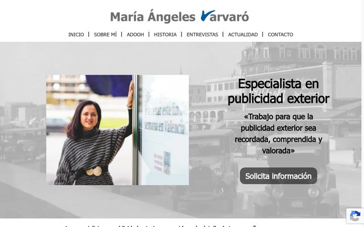 Екранна снимка на angelesvarvaro.es