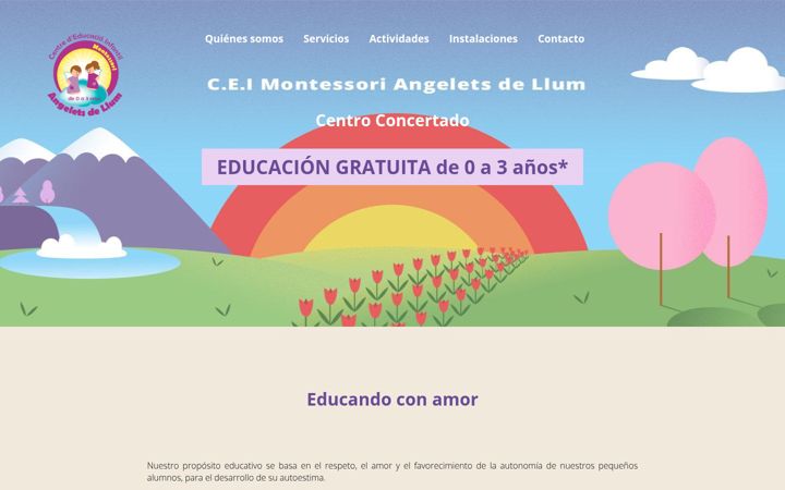 Screenshot of angeletsdellum.com