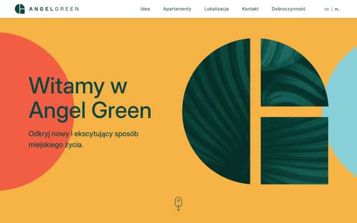Screenshot of angelgreen.pl