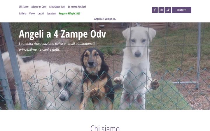Screenshot stránky angelia4zampeodv.it
