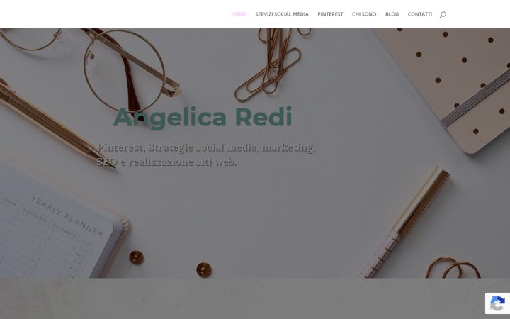 Screenshot stránky angelicaredi.it
