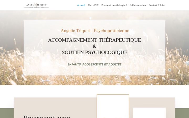 Screenshot of angelietriquet-psychopraticienne.fr