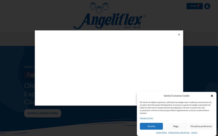 Snimka zaslona za angeliflex.it