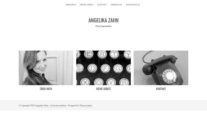 Skärmbild av angelika-zahn.de