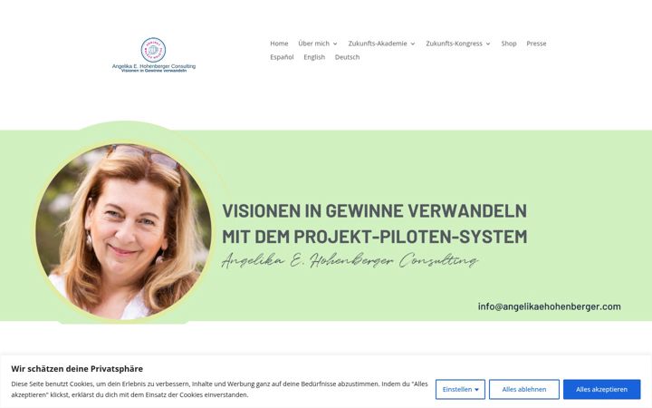 Ekrano kopija angelikaehohenberger.com