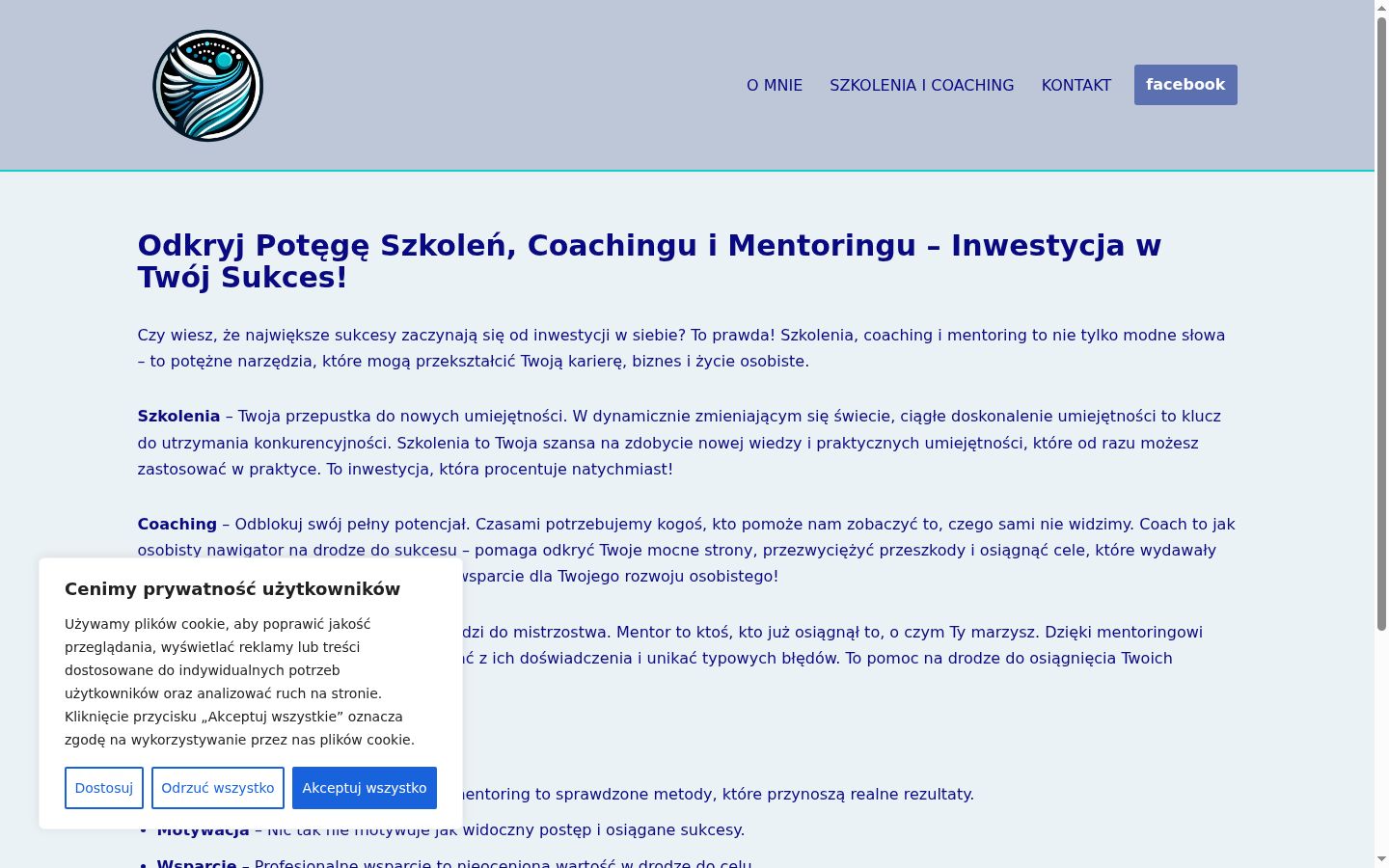 Snímek obrazovky baneru souhlasu zobrazeného před jakoukoli interakcí