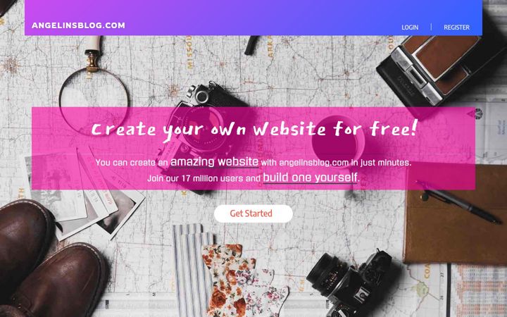 Screenshot του angelinsblog.com