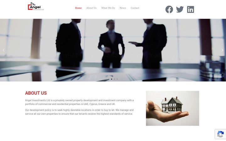 Ekrano kopija angelinvestltd.com