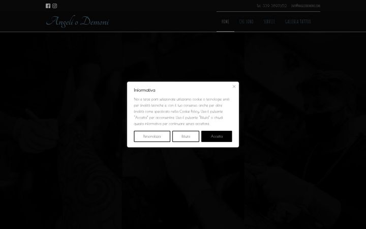 Screenshot of angeliodemoni.com