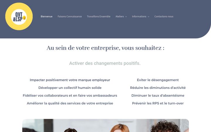 Ekrano kopija angelique-laperriere.com