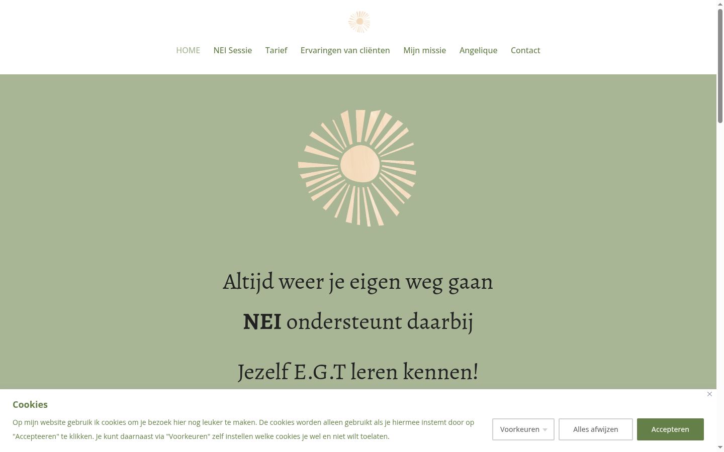 Screenshot tal-banner tal-kunsens muri qabel kwalunkwe interazzjoni