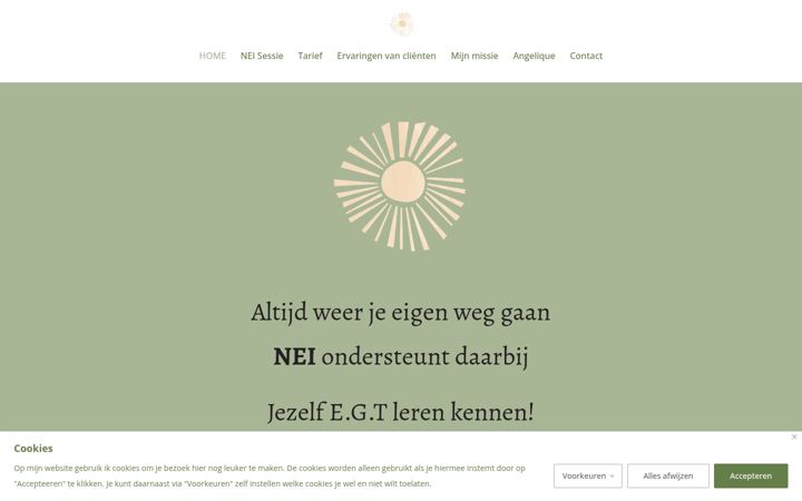Screenshot of angeliquelip.com