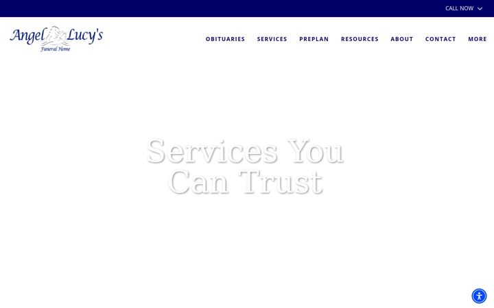 Screenshot of angellucy.com