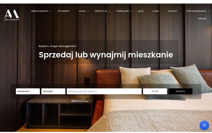 Screenshot of angelmanagement.pl