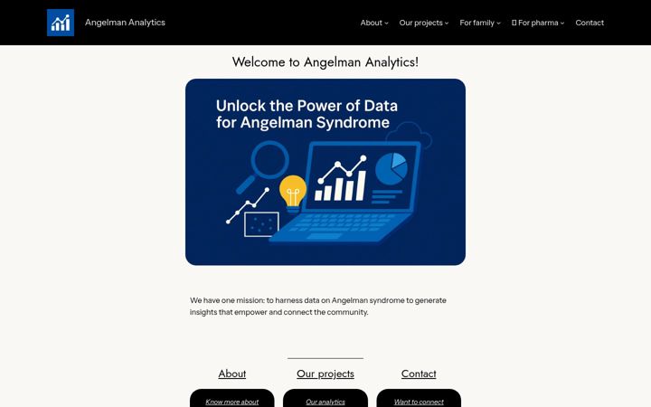 Screenshot of angelmananalytics.org