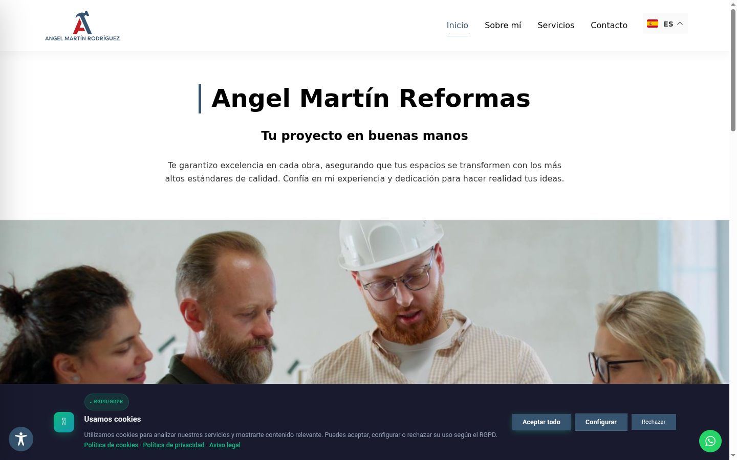 Screenshot tal-banner tal-kunsens muri qabel kwalunkwe interazzjoni