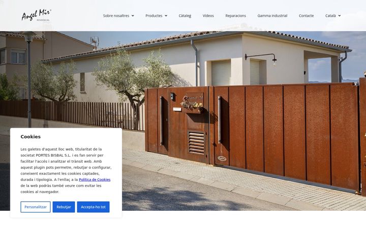 Snímek obrazovky angelmir-residencial.com