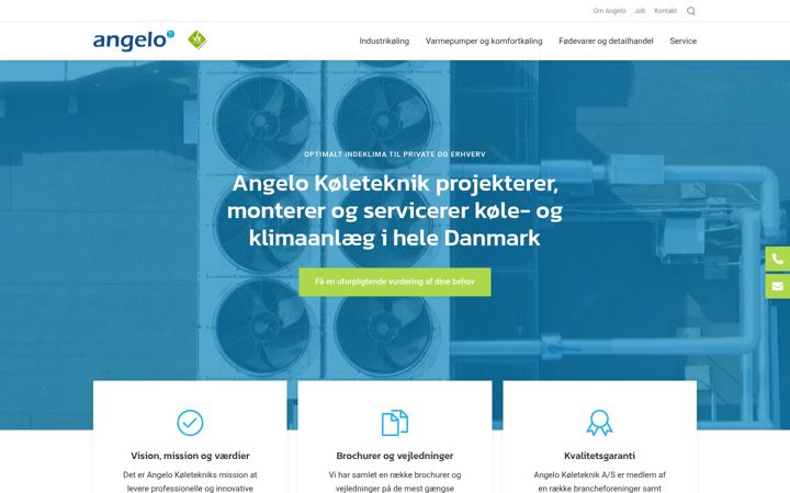 Captura de ecrã de angelo-cool.dk