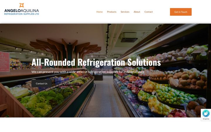 Screenshot of angeloaquilina.com
