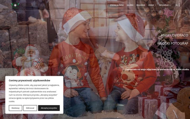 Screenshot of angeloferacoph.com.pl