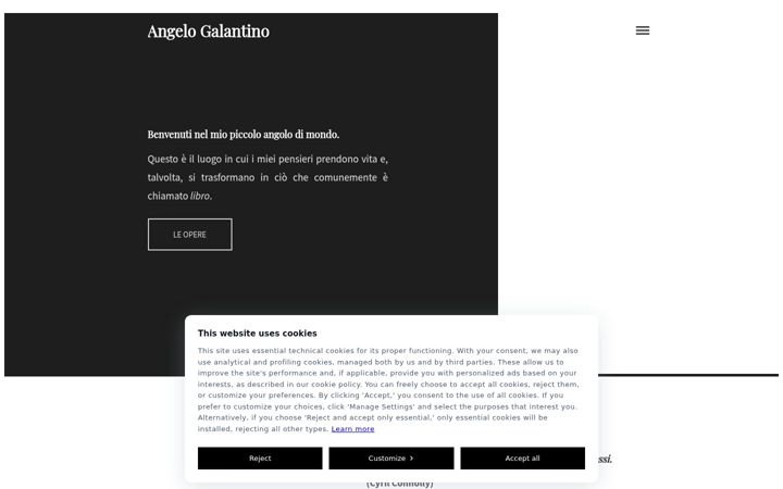 Screenshot of angelogalantino.com