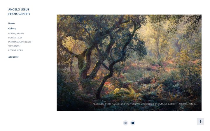 Screenshot of angelojesusphoto.com