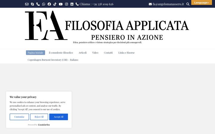 Screenshot of angelomanassero.it