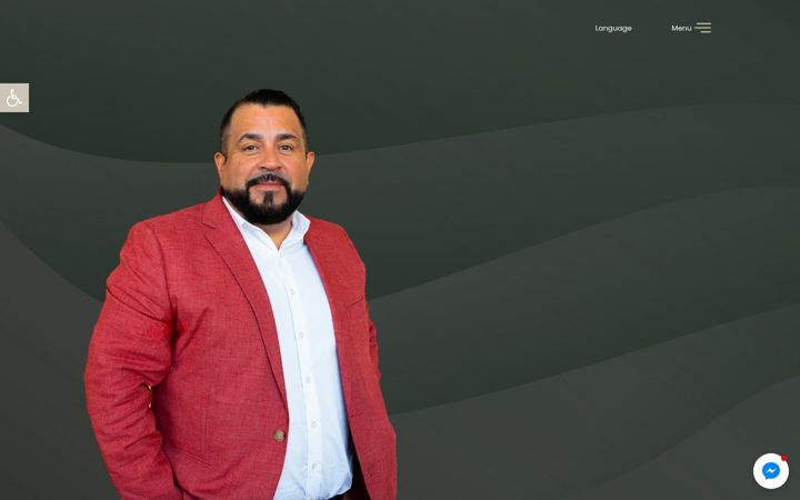 Screenshot of angelomeza.com