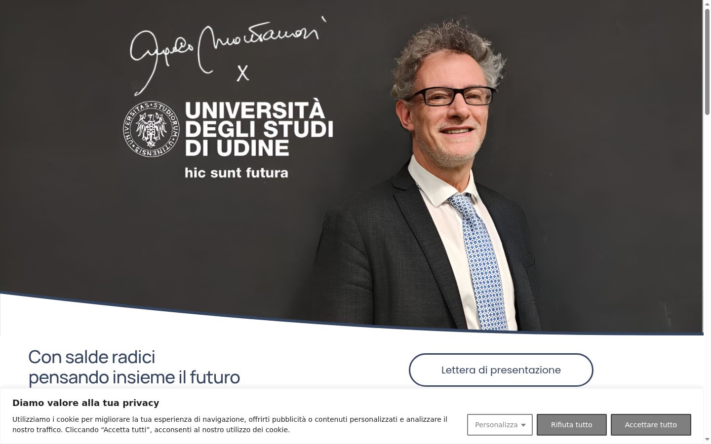 Snímek obrazovky baneru souhlasu zobrazeného před jakoukoli interakcí