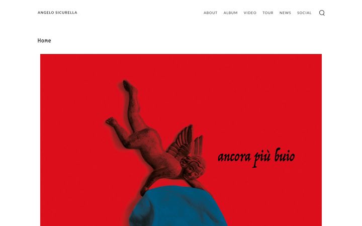 Zrzut ekranu angelosicurella.com