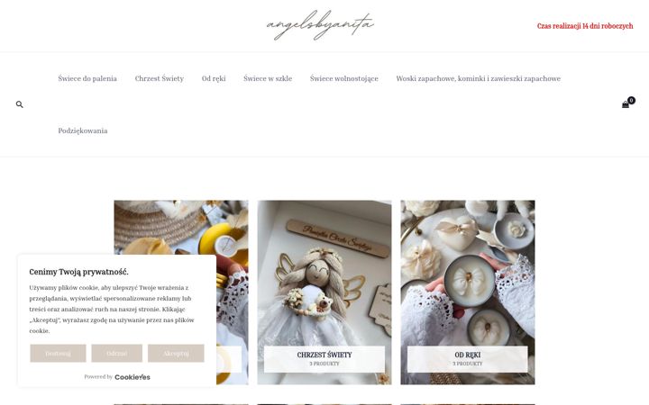 Skærmbillede af angelsbyanita.pl