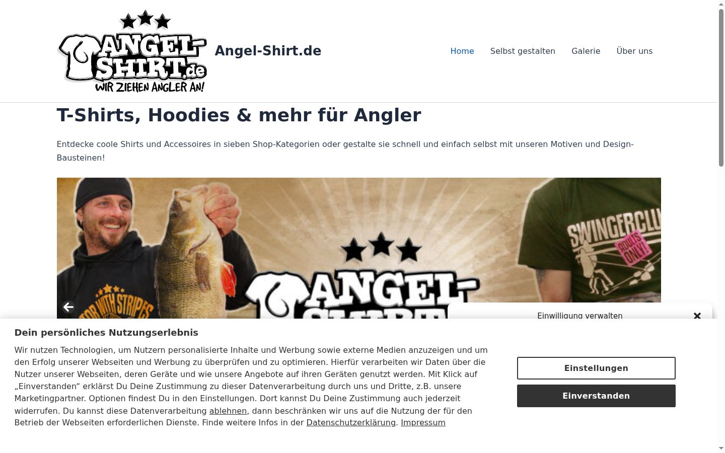 Screenshot tal-banner tal-kunsens muri qabel kwalunkwe interazzjoni