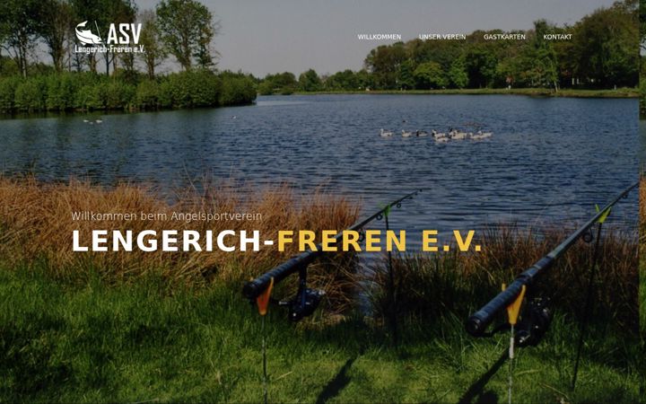 Screenshot of angelsportverein-lengerich-freren.de