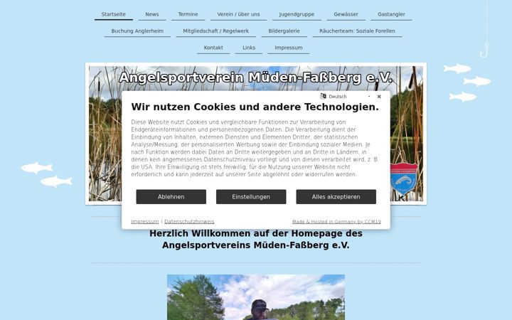 Screenshot of angelsportverein-mueden-fassberg.de