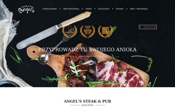 Screenshot of angelspub.pl