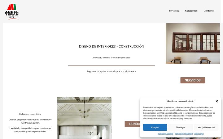 Screenshot of angelteran.com