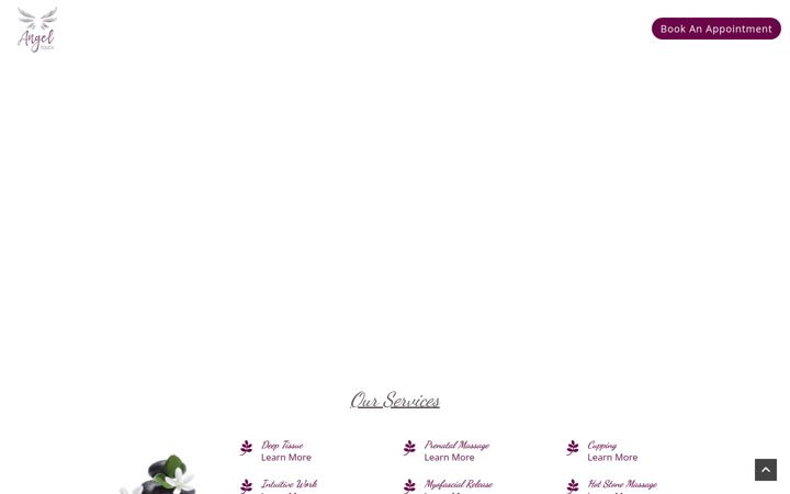Screenshot of angeltouchwarrensburg.com