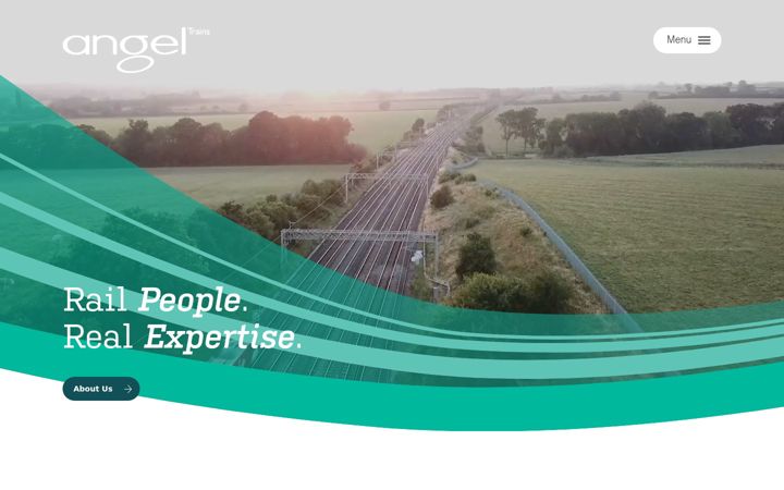Screenshot of angeltrains.co.uk