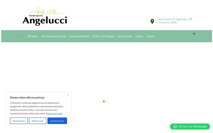 Screenshot stránky angelucciaziendaagricola.it