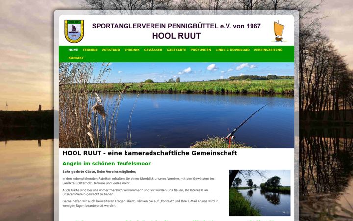Screenshot of angelverein-ohz.de