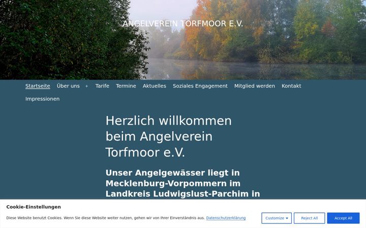 Screenshot of angelverein-torfmoor.de