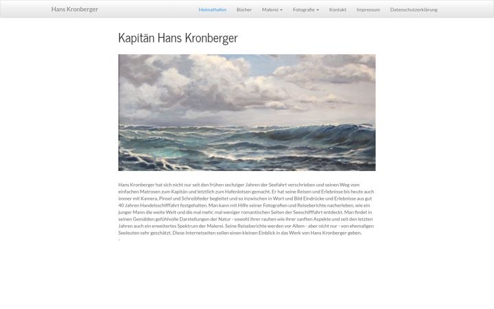 Screenshot of angemustert.de