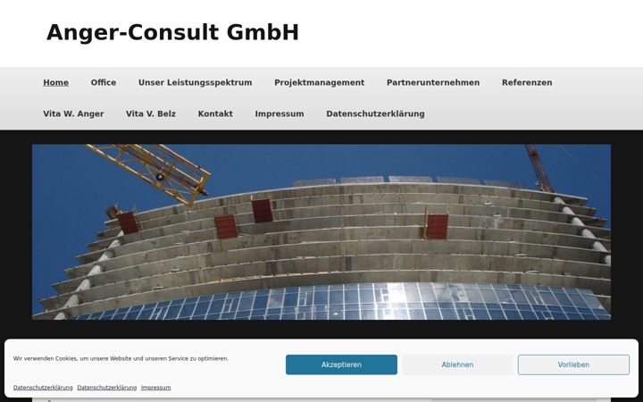 Screenshot ta' anger-consult.de
